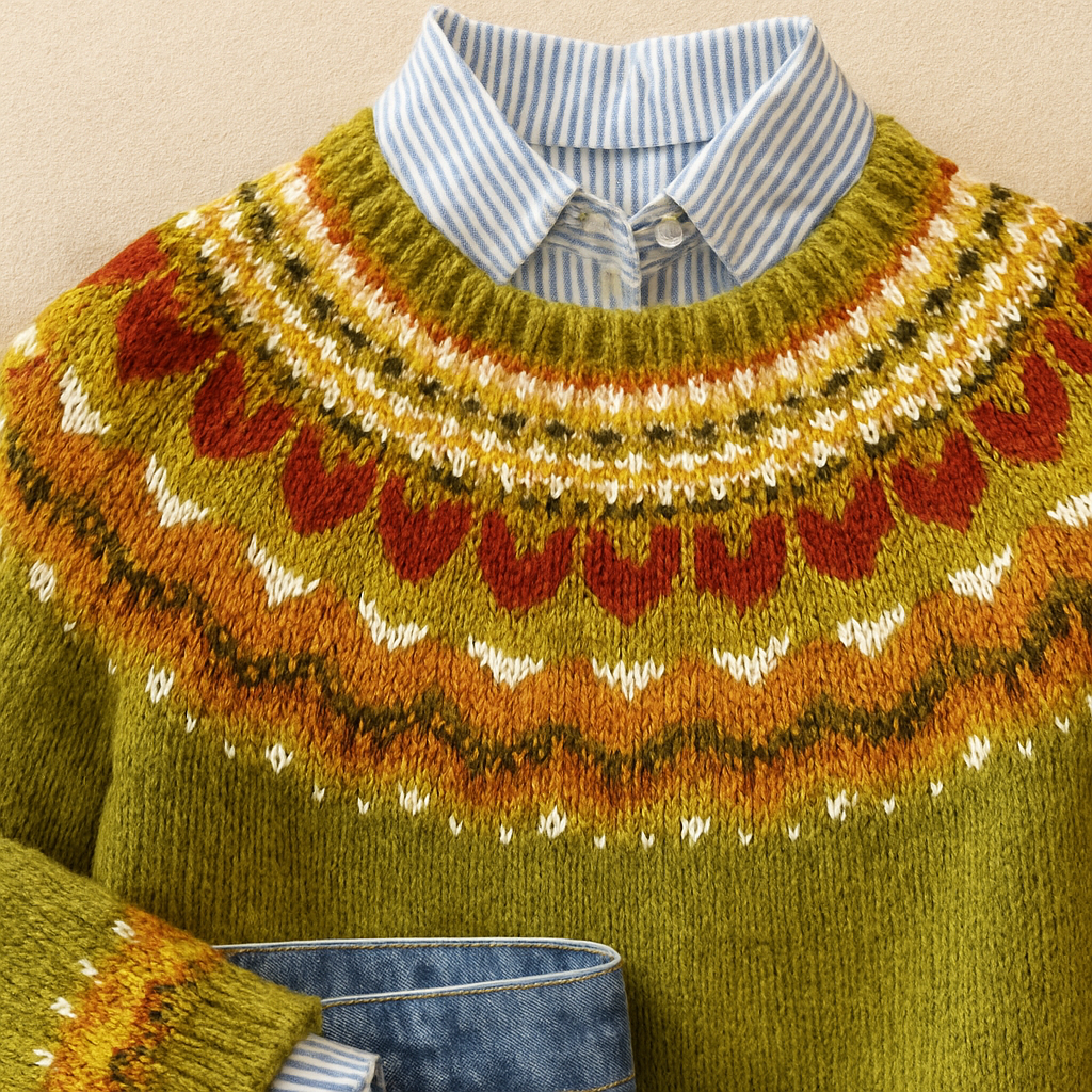 Ardent™ – Eleganter Vintage-Strickpullover