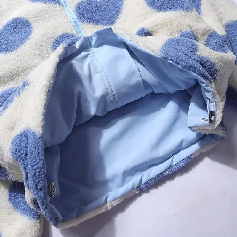 Sherley™ - Wendbare Jacke mit Herzen