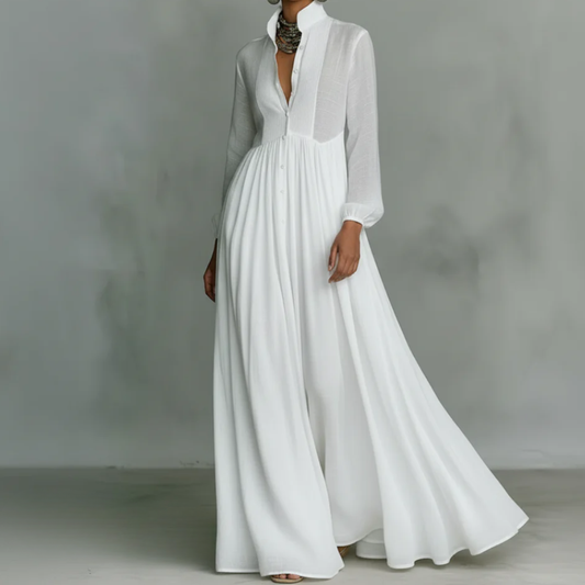 Gail™ – Minimalistisches Maxikleid 