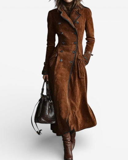 Nelie™ - Trenchcoat aus Wildleder