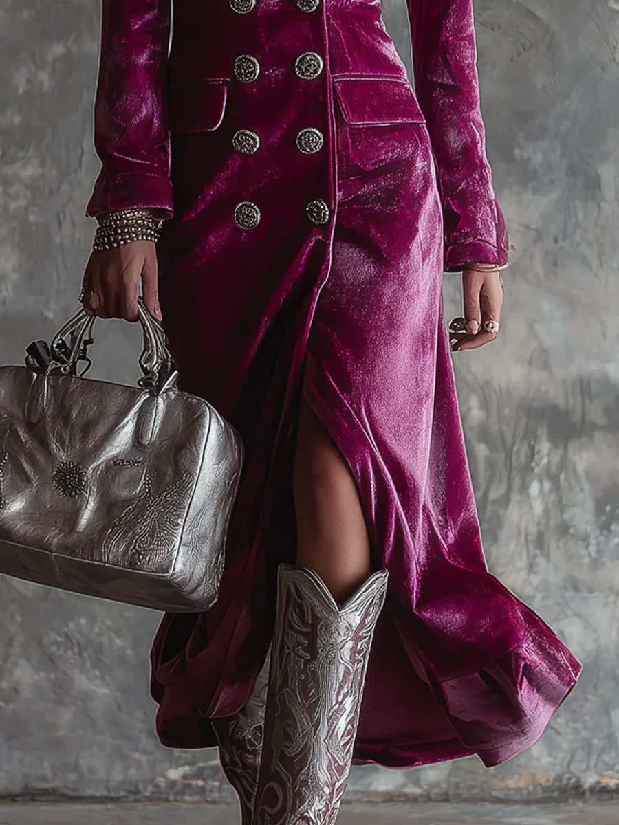 Victoria™ – Samt-Blazerkleid