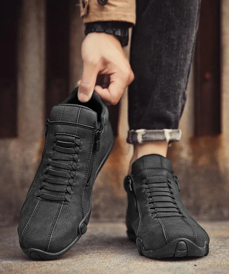 Belle™ – Lässige kurze Stiefel mit seitlichem Reißverschluss