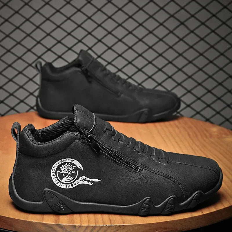 Belle™ – Lässige kurze Stiefel mit seitlichem Reißverschluss