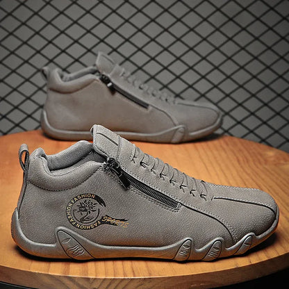 Belle™ – Lässige kurze Stiefel mit seitlichem Reißverschluss