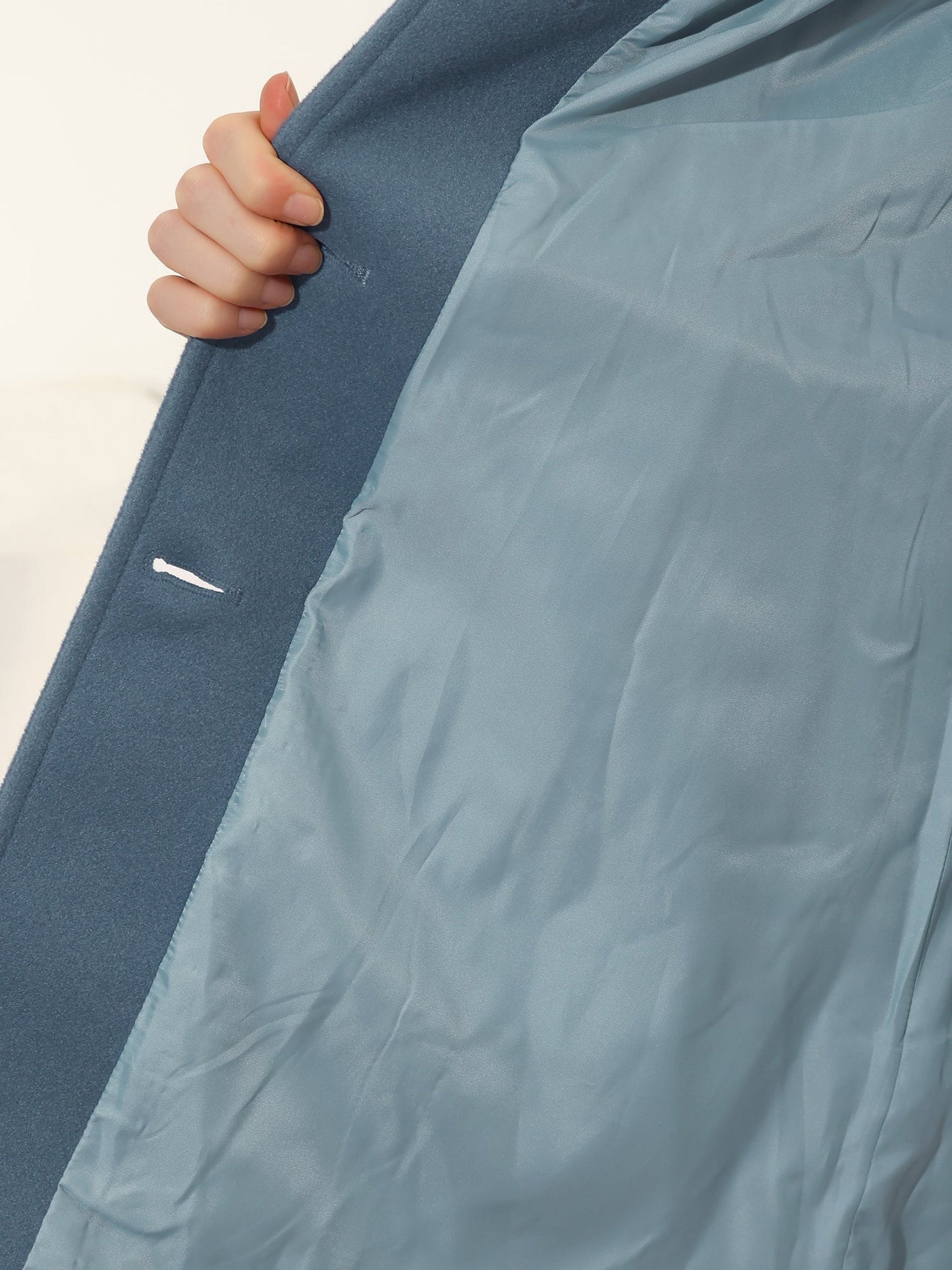 Leonila™ - Damen-Wintermantel mit einem Knopf